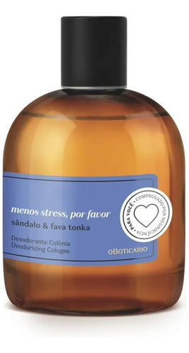 AROMA E TERAPIA MENOS STRESS, POR FAVOR DESODORANTE COLÔNIA 75ML