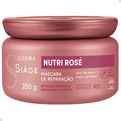 Eudora Kit Siàge Nutri Rosé Shampoo + Condicionador + Máscara