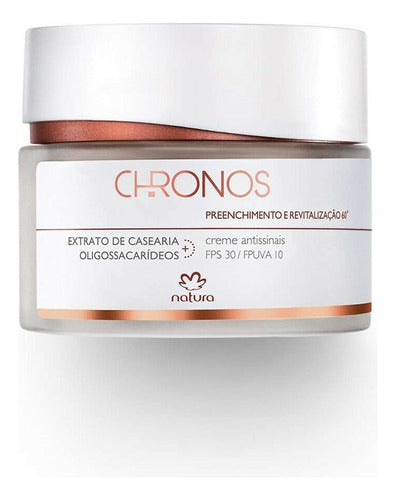 CREME ANTISSINAIS PREENCHIMENTO E REVITALIZAÇÃO 60+ DIA CHRONOS
