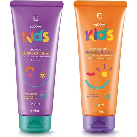 COMBO EUDORA KIDS SHAMPOO + CONDICIONADOR