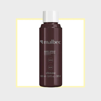 REFIL DESODORANTE BODY SPRAY MALBEC 100ML