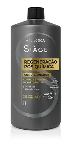 Condicionador Eudora Siage Regeneração Pós Química 1000ml