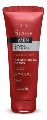 SHAMPOO SIÀGE MEN CACHOS E CRESPOS 250ML