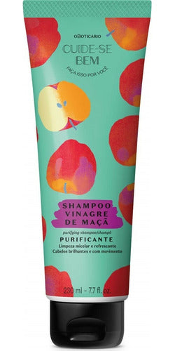 BOTICÁRIO SHAMPOO CUIDE-SE BEM FEIRA VINAGRE DE MAÇÃ 230ML