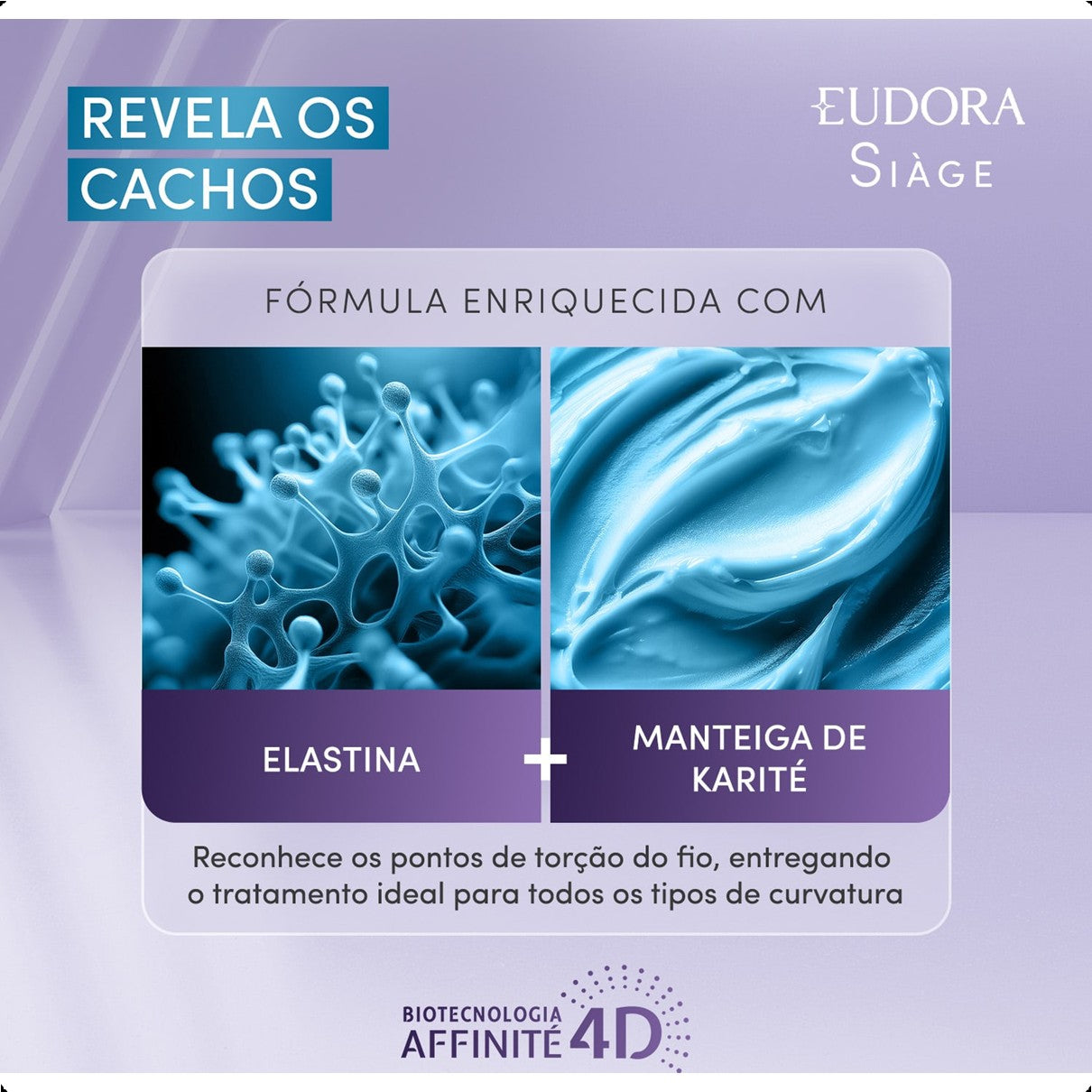 KIT SIÀGE REVELA OS CACHOS MASCARA + SPRAY CAPILAR
