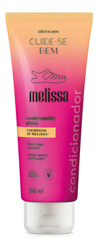 BOTICARIO CONDICIONADOR GLOSSY CUIDE-SE BEM MELISSA 250ML