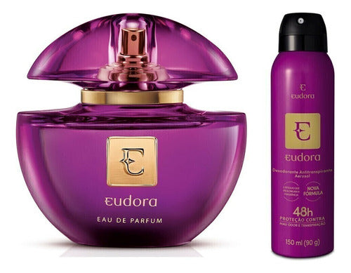 EUDORA EAU DE PARFUM 75ML + DESODORANTE AEROSOL