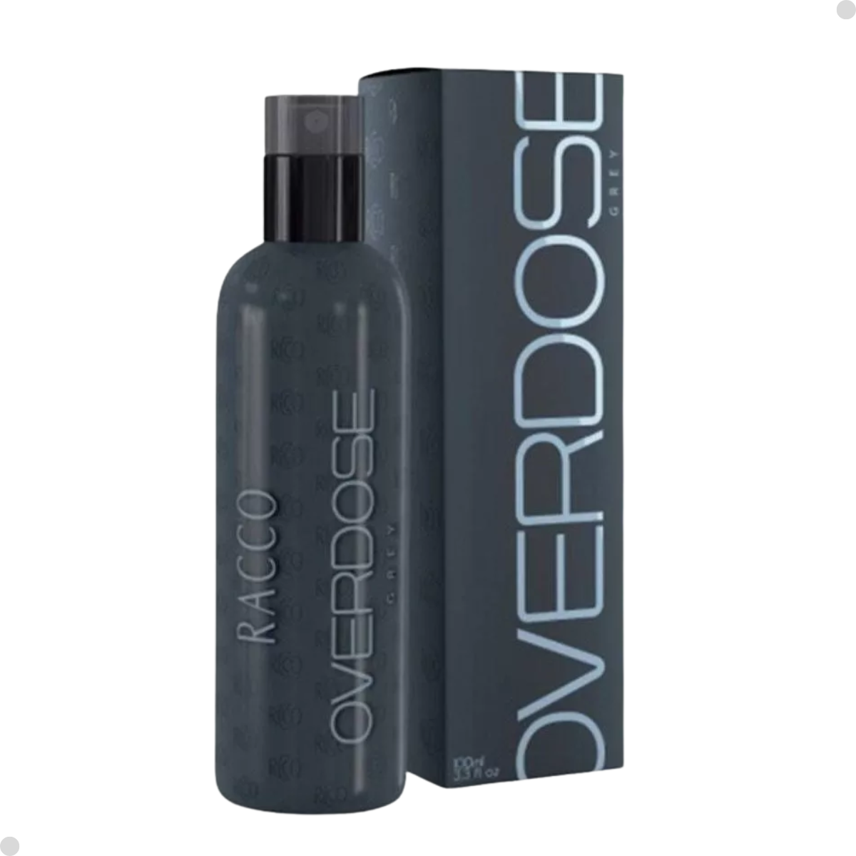 PERFUME DEO COLONIA OVERDOSE GREY RACCO - 100ML