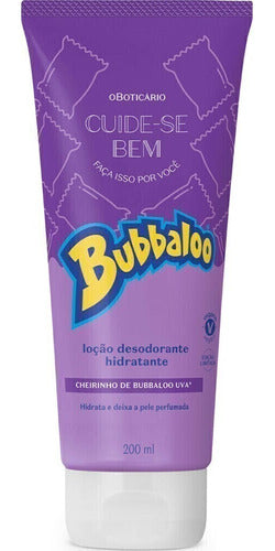 HIDRATANTE CORPORAL CUIDE-SE BEM BUBBALOO UVA 200ML
