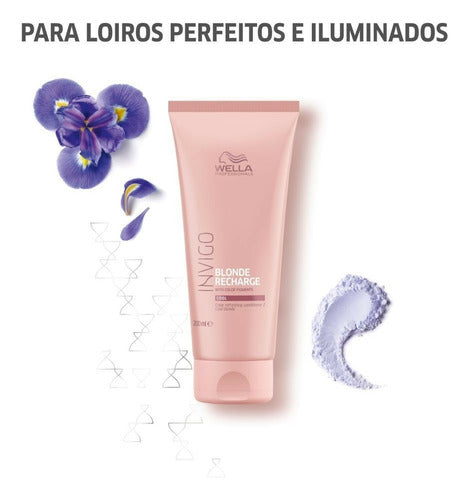 WELLA INVIGO BLONDE RECHARGE - CONDICIONADOR 200ML