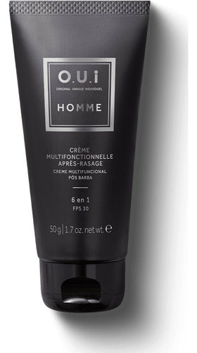 O.U.I CREME MULTIFUNCIONAL PÓS-BARBA 6 EM 1 HOMME 50G