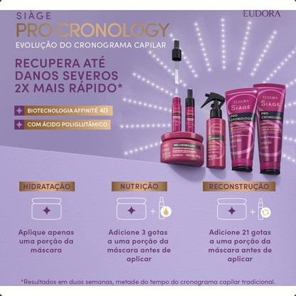 KIT PRO CRONOLOGY: SHAMPOO + COND + KIT CRONOGRAMA CAPILAR