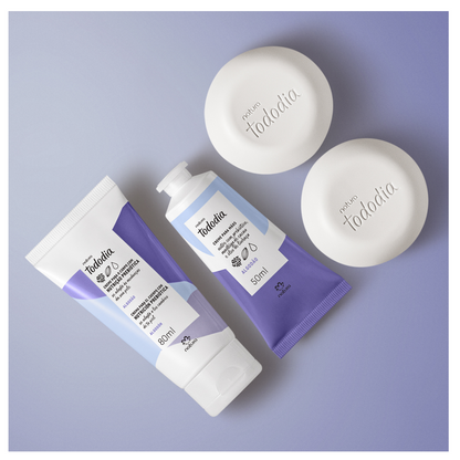 Presente Natura Tododia Algodão Cuidado Essencial (3 produtos)