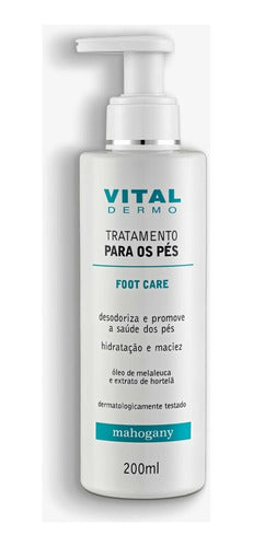 CREME TRATAMENTO PARA OS PÉS FOOT CARE VITAL DERMO 200 ML