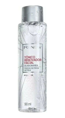 TÔNICO FACIAL RENOVADOR NIACINAMIDA 5% RENEW 90ML AVON