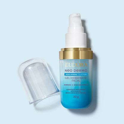 EUDORA GEL HIDRATANTE FACIAL NEO DERMO HIDRA MINERAL COLLECTION 30G