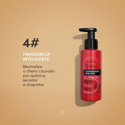 COMBO SIÀGE CAUTERIZAÇÃO DOS LISOS (4 ITENS)