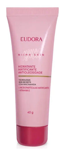 EUDORA HIDRATANTE MATIFICANTE ANTIOLEOSIDADE NIINA SKIN 40G