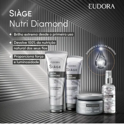 KIT SIAGE NUTRI DIAMOND: SHAMPOO + MASCARA