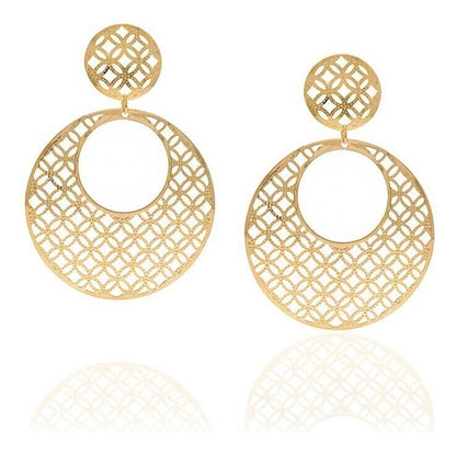ROMMANEL BRINCO JOIA FOLHEADA OURO 18K