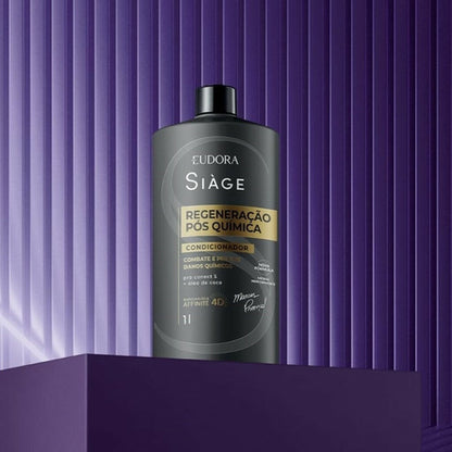 Condicionador Eudora Siage Regeneração Pós Química 1000ml