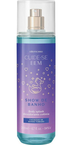 BOTICARIO BODY SPLASH DESODORANTE COLÔNIA CUIDE-SE BEM SHOW DE BANHO 200ML