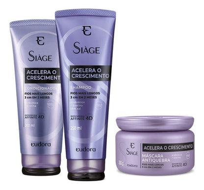 COMBO SIÀGE ACELERA O CRESCIMENTO: SHAMP + MÁSC + COND