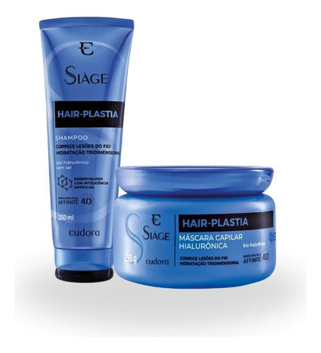 KIT SIÀGE HAIR PLASTIA SHAMPOO + MÁSCARA
