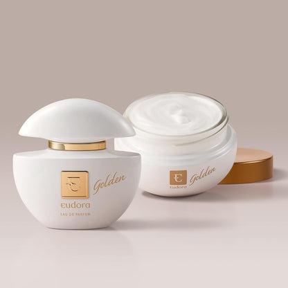 KIT EUDORA GOLDEN: EAU DE PARFUM 75ML + CREME ACETINATO 250G