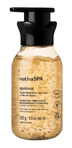 ACQUAGEL HIDRATANTE DESODORANTE CORPORAL NATIVA SPA QUINOA 250G