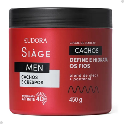 CREME PARA PENTEAR SIÀGE MEN CACHEADOS 450G