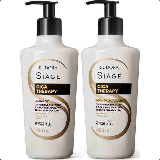 COMBO SIAGE CICA THERAPY SHAMPOO 400ML + CONDICIONADOR 400ML