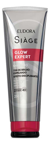 Eudora Kit Siàge Glow Expert: Shampoo 250ml + Condicionador 200ml + Máscara Capilar 250g