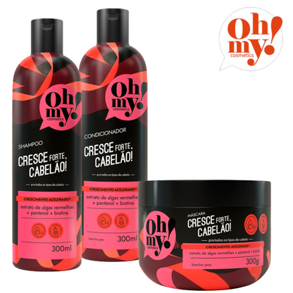OH MY SHAMPOO CRESCE FORTE, CABELÃO! 300ML