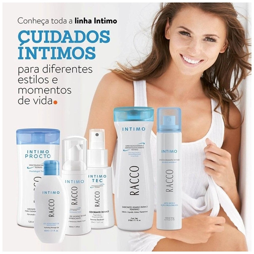 SABONETE LÍQUIDO ÍNTIMO RACCO FEMININO 210ML