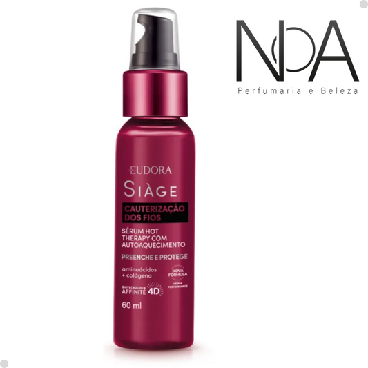 SÉRUM CAPILAR SIÀGE HOT THERAPY CAUTERIZAÇÃO DOS FIOS 60ML