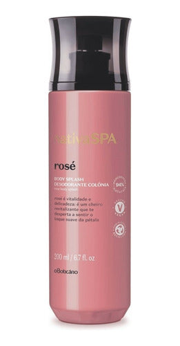 BOTICÁRIO DESODORANTE COLÔNIA BODY SPLASH NATIVA SPA ROSÉ, 200 ML