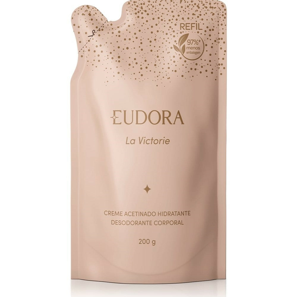 EUDORA REFIL CREME HIDRATANTE DESODORANTE CORPORAL LA VICTORIE 200G