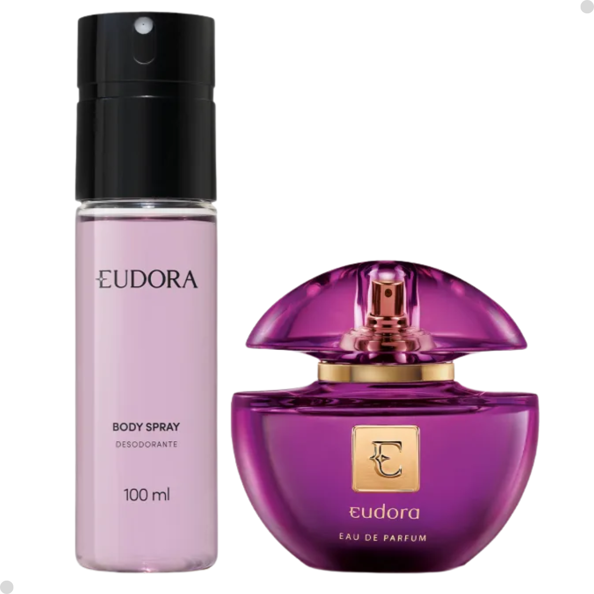 COMBO EUDORA: EAU DE PARFUM 75ML + BODY SPRAY 100ML