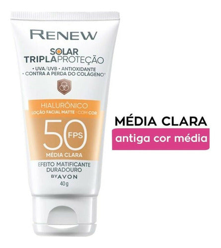 RENEW PROT SOLAR FPS 50 LIGHT MEDIUM 40G