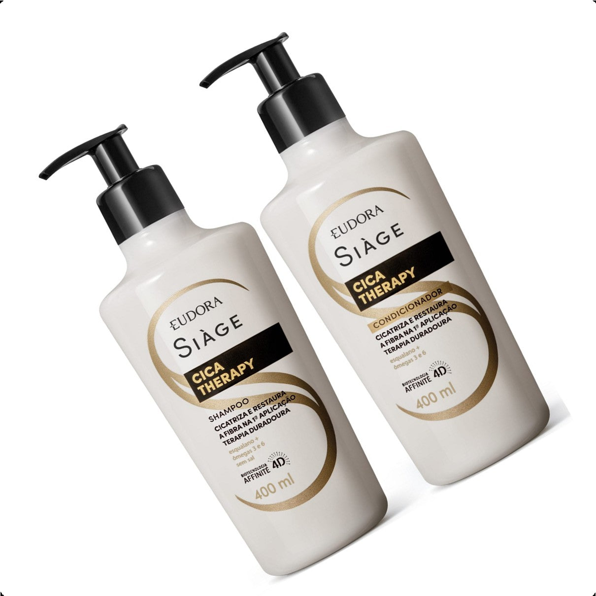 COMBO SIAGE CICA THERAPY SHAMPOO 400ML + CONDICIONADOR 400ML