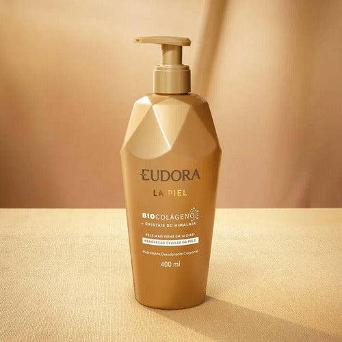HIDRATANTE DESODORANTE CORPORAL LA PIEL RENOVAÇÃO CELULAR CRISTAIS DO HIMALAIA 400ML