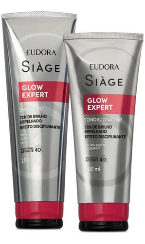 COMBO SIÀGE GLOW EXPERT: SHAMPOO 250ML + CONDICIONADOR 200ML
