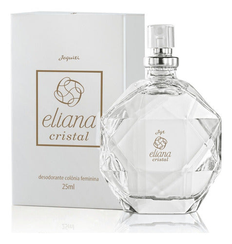 ELIANA CRISTAL DESODORANTE COLÔNIA FEMININA JEQUITI, 25 ML