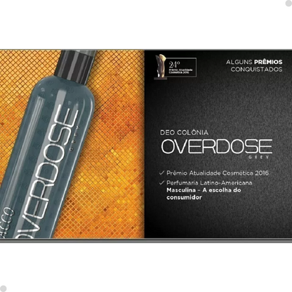 PERFUME DEO COLONIA OVERDOSE GREY RACCO - 100ML