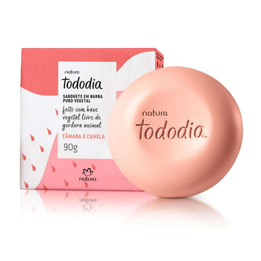 TODODIA SABONETE BARRA TAMARA E CANELA NAT24 90G