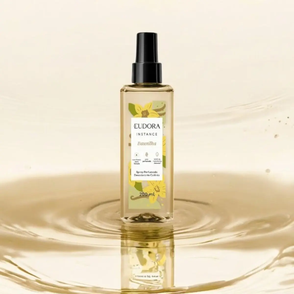 SPRAY PERFUMADO DESODORANTE COLÔNIA INSTANCE BAUNILHA 200ML