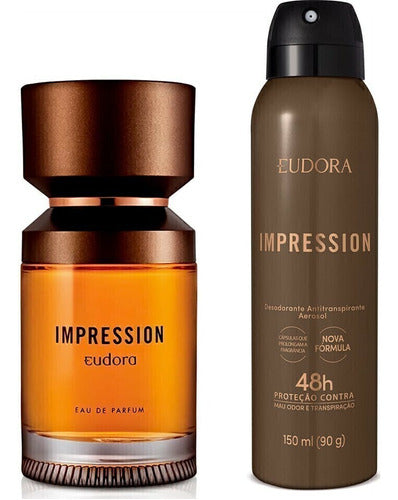 COMBO IMPRESSION EAU DE PARFUM 100ML AEROSOL ANTITRANSPIRANTE 150ML